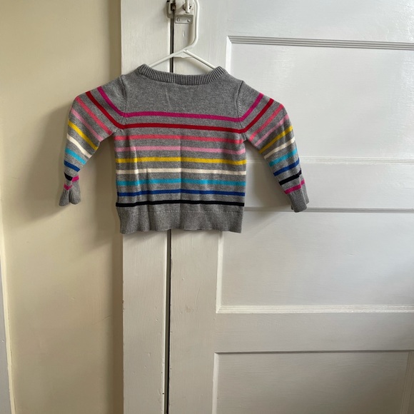 Baby Gap Rainbow Stripe Sweater - Picture 2 of 4
